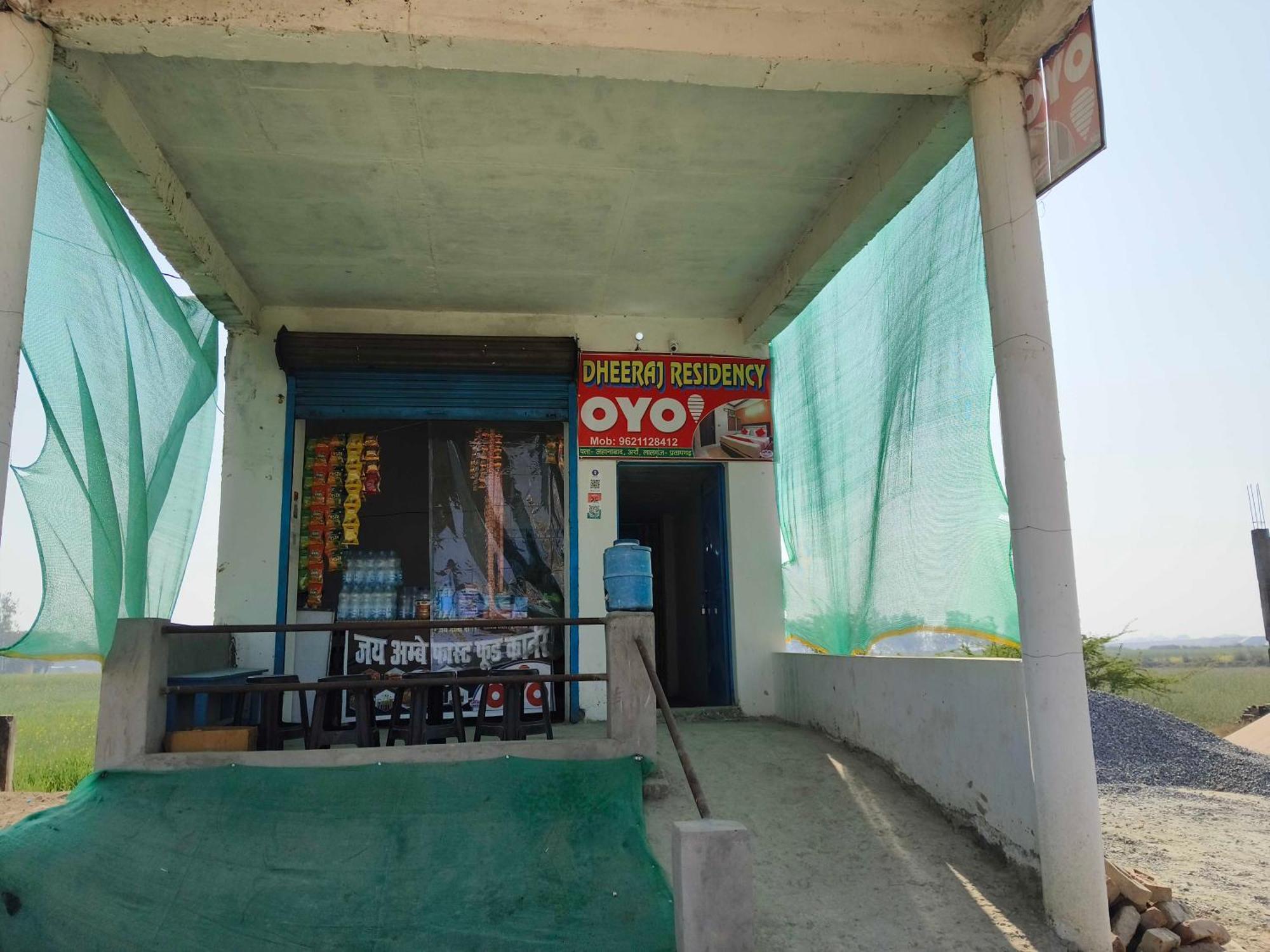 Hotel O Dheeraj Residency Bela Pratapgarh Exterior foto